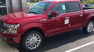 My 2018 Ford F150 Limited Arrived Red With Blue Interior [upl. by Isle]