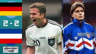 Germany 2 x 2 Yugoslavia Stojkovic Bierhoff ●World Cup 1998 Extended Goals amp Highlights HD 1080 [upl. by Grannia]