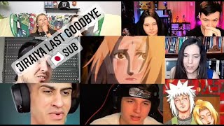 Naruto Reaction  Jiraiya Final Goodbye To Tsunade  🇯🇵Sub  Mashup Reaction [upl. by Lrat]