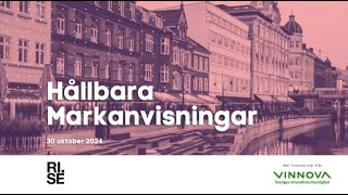 Webbinarium hållbara markanvisningar Fortsättning amp förvaltning 30 oktober 2024 [upl. by Anaitsirk487]