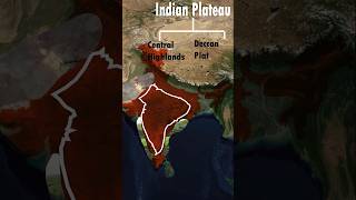 Peninsular Plateau of India II Deccan Plateau II Chotanapur Plateau II Plateau In One Minute [upl. by Shifra]