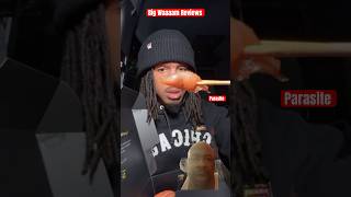 keithlee eats a parasite 🦠 foodie sushi food foodreview trending bigwaaaam subscribe [upl. by Duff459]