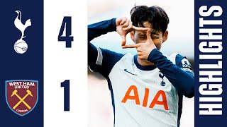 Son returns as Spurs HAMMER Irons  Tottenham Hotspur 41 West Ham  PREMIER LEAGUE HIGHLIGHTS [upl. by Ardet23]