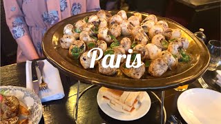 4K🇫🇷Paris Walk Historic District quotLe Maraisquot Quartier Montorgueil Dinner at LEscargot 💕2022 [upl. by Ahsi]