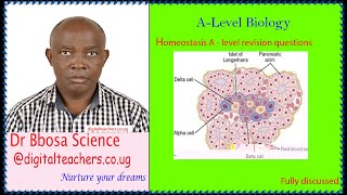 Alevel biology lesson 27 Homeostasis by Dr Bbosa Science [upl. by Munn]