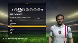 How to make Lionel Messi on Pro Clubs FIFA 15 [upl. by Phionna]