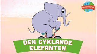 Den cyklande elefanten  Animerad Barnplaneten video [upl. by Nayt]