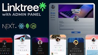 Build fullstack Linktree clone with Nextjs tailwind and mongodb [upl. by Erihppas531]
