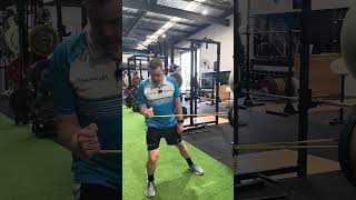 Band Shoulder External Rotation Iso Hold [upl. by Verney]