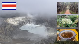 Trekking a un VOLCÁN ACTIVO en COSTA RICA [upl. by Luisa]