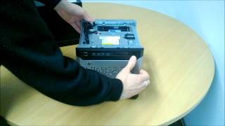 HP MicroServer Gen8 Case Removal [upl. by Clemen33]