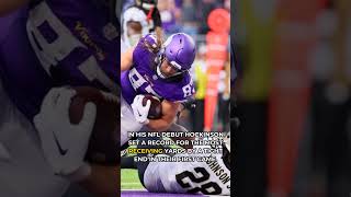 TJ Hockenson Rising NFL Star Highlights [upl. by Tennaj]