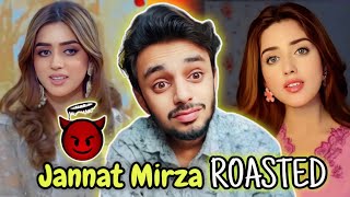 Jannat Mirza Funniest Videos 😂  Jannat Mirza TikTok Roast [upl. by Ayoted114]