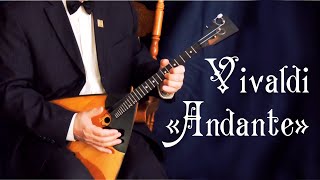 Antonio Vivaldi  Andante from Concerto for two mandolins RV 532 [upl. by Bushore401]