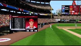 MLB 2K12 Seattle Mariners VS Los Angeles Angels [upl. by Rooker352]