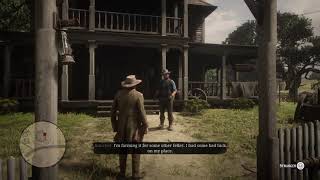 Red Dead Redemption 2  John Visits Macfarlanes Ranch 4 Years Before RDR1 [upl. by Ellenij683]