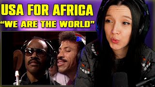 USA For Africa  We Are the World  FIRST TIME REACTION [upl. by Ozne]