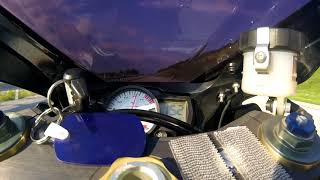 GSXR 600 k6 Top Speed 160170 MPH [upl. by Adnawahs]