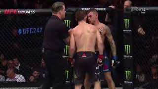 UFC 242 Khabib Nurmagomedov vs Dustin Poirier [upl. by Gnahc]