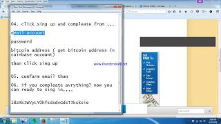 How to create account in freebitcoin [upl. by Leohcin]