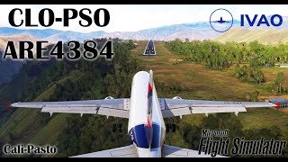 SKCLSKPS  ARE4384 MSFS ♥ IVAO ♥ ATC [upl. by Adiaroz407]