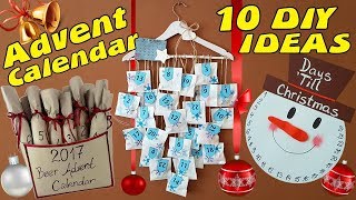 10 DIY Advent Calendar Idea  HOW TO [upl. by Gerdy]