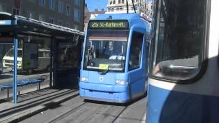 Straßenbahn München der PWagen HD [upl. by Francoise386]