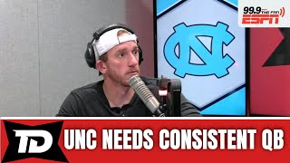 UNC football needs to find consistency at quarterback [upl. by Barayon]