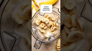 Apple Banana Smoothie  Healthy Drinks  Shorts  Easy amp Quick Recipe short [upl. by Vaden]