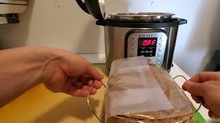 Sterilizing a mushroom fruiting block using the Instant Pot [upl. by Naman]