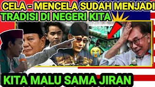 RENDAHNYA TOLERANSI DI NEGERI KITA❗ CELA  MENCELA SUDAH MENJADI TRADISI KITA MALU SAMA JIRAN [upl. by Marler]