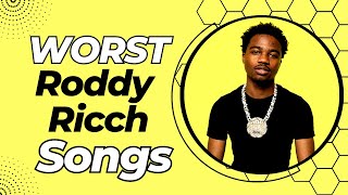 THE MOST GENERIC RAPPER IVE EVER HEARD  WORST Roddy Ricch Songs [upl. by Theis]