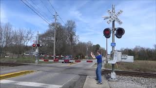 Shelton Road Railroad Crossing Madison AL [upl. by Ricoriki]