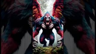 Incredible Animal Fusion 🤯 shorthybrids marvel animals monsterevolution kong godzilla [upl. by Intyre]