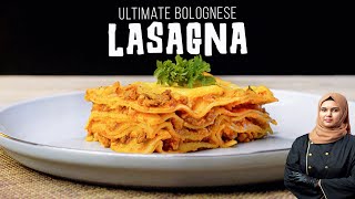 Ultimate Lasagna Recipe  Bolognese And Béchamel Sauce [upl. by Glenine787]