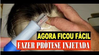 Como Fazer Protese Capilar  Agora ficou fácil  Melvis Cabelos [upl. by Enelehs]