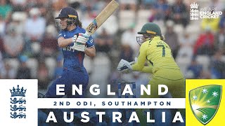 SciverBrunt Ton But Australia Win  Highlights  England v Australia  2nd Womens ODI 2023 [upl. by Boothe]