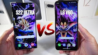 LG V60 VS S22 Ultra in 2024 Is This A Good Upgrade For LG Users [upl. by Oek61]