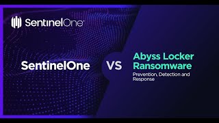 SentinelOne Demo SentinelOne VS Abyss Locker Ransomware  Detection and Response [upl. by Kcered940]