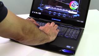 Alienware M17x Gaming Notebook Amped with Ivy Bridge and GeForce GTX 680M HandsOn [upl. by Htnnek]