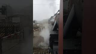 STEAM ENGINEBR 44806 DEPARTING FROM LEVISHAM STATION25 10 24 railway trainspotting train [upl. by Nami]