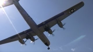 B29 Flyover Landing [upl. by Rahm821]