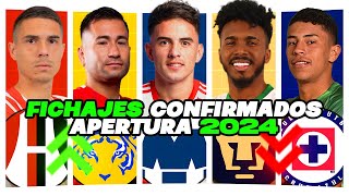 JOHAN ROJAS a CRUZ AZUL ¡Marquinhos COSTA a PUMAS ENZO DIAZ a RAYADOS ☑ FICHAJES LIGA MX 2024 [upl. by Nnarual247]