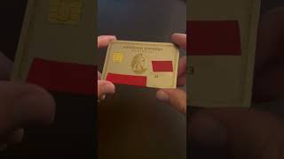 AMEX White Gold Card Unboxing NEW Gold Card Refresh [upl. by Atekahs85]