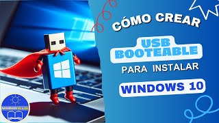 Cómo Crear una USB Booteable para Instalar Windows 10 [upl. by Rees718]