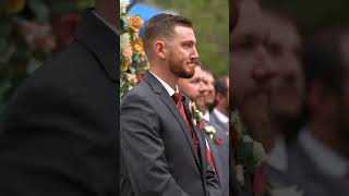 Groom Gets Emotional When Bride Walks Down the Aisle [upl. by Lustig]