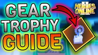 ALL 53 GEAR TROPHY LOCATIONS  HEROES ONLINE 2  ROBLOX [upl. by Joann105]