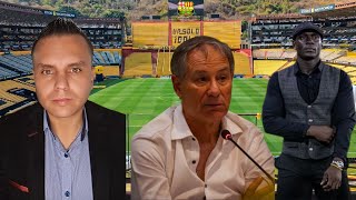 ARIEL HOLAN NEGOCIA SU SALIDA DE BARCELONA SC  EL MøRTERø CASTILLO SE HARÁ CARGO DEL EQUIPO ⚽🎙️ [upl. by Ballard]