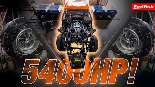 WE DID IT AGAIN 5400HP DYNO RECORD with a TWIN TURBO HEMI  Szabolics Marchese Racing [upl. by Atiuqer]