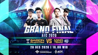 Grand Final AIC 2020  Garena AOV Indonesia [upl. by Chapel352]